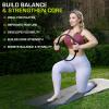 imageThe ProsourceFit Resistance Ring enhances Pilates Workouts with Light Resistance to Help Tone and Strengthen Your Entire core and BodyBlack