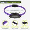 imageThe ProsourceFit Resistance Ring enhances Pilates Workouts with Light Resistance to Help Tone and Strengthen Your Entire core and BodyPurple