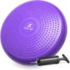 imageProsourceFit Core Balance Disc Trainer 14 Diameter with Pump for Improving Posture Fitness StabilityPurple