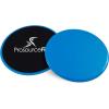 imageProsourceFit Core Sliding Exercise Discs DualSided Sliders for Use on Any Surface at Home or Gym for FullBody Workouts Set of 2Blue