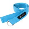 imageProsourceFit Metal DRing Yoga Strap 8 Durable Cotton for Stretching and FlexibilityAqua