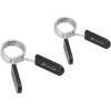 imageProsourceFit Olympic Barbell Spring Clip Collar 2inch Pair with EasyGrip Handles for WeightliftingPowerlifting and Strength Training