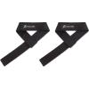 imageProsourceFit Pair of Weight Lifting Straps for Men and Women Adjustable Cotton Straps for Improved Grip BeigeBlack