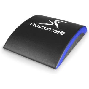 imageProsourceFit Abdominal AB Mat 15quot x 12quot High Density Core Trainer BlackRedBlackBlue