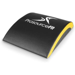 imageProsourceFit Abdominal AB Mat 15quot x 12quot High Density Core Trainer BlackRedBlackYellow