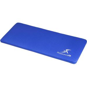 imageProsourceFit Extra Thick Yoga Knee Pad and Elbow Cushion 15mm 58 Fits Standard Mats for Pain Free Joints in Yoga Pilates Floor WorkoutsBlue