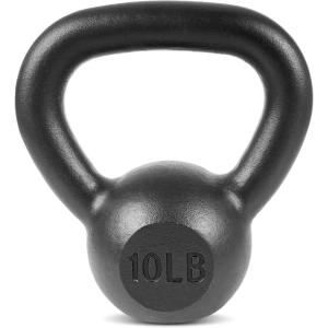 imageProsourceFit Fit Solid Cast Iron Kettlebells Weights for Full Body Workout10Pound