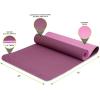 imageProsourceFit Natura TPE Yoga Mat 14quot 6mm Thick 72quot Long Reversible with HighDensity Cushion ampamp Nonslip Texture Ecoconscious ampamp Hygienic