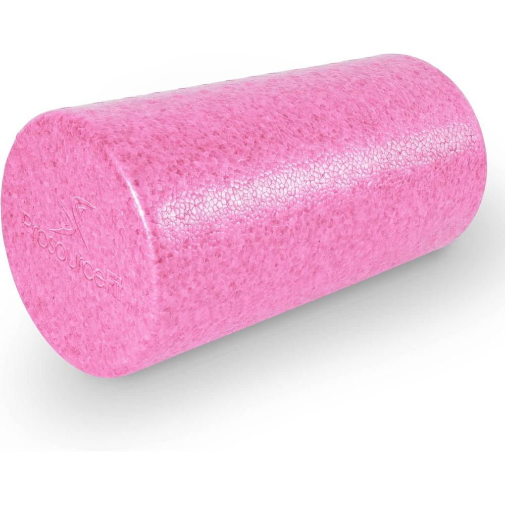 imageProsourceFit High Density Foam Rollers 36  inches LongFirm Full Body Athletic Massage Tool for Back Stretching Yoga Pilates Post Workout Muscle RecuperationPink