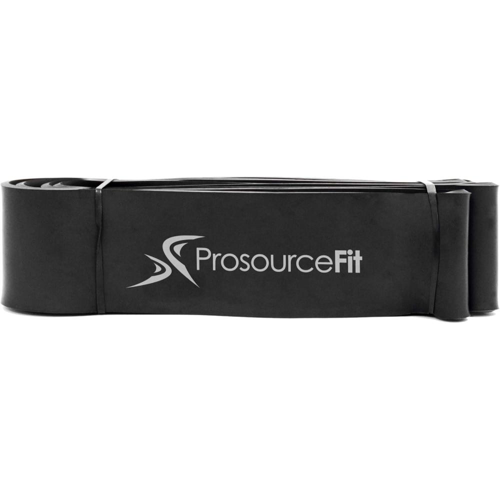 imageProsourceFit Xfit Power Resistance Bands Heavy Duty 41 Long for CrossTraining Assisted PullUps Powerlifting Mobility Full Body Workouts and StretchingBlack 60 to 150lbs