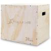 imageProsourceFit 3in1 Wood Plyometric Jump Box For Cross Conditioning Agility Vertical Jump Training ampamp Plyo Workouts Beige 30L x 24W x 20HBeige 30 x 24 x 20