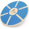 imageProsourceFit Wooden Balance Board NonSlip Wobble Core Trainer 1575in 395cm Diameter with 360 Rotation for Stability Training Full Body Exercises Physical TherapyBlue