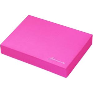 imageProsourceFit Exercise Balance Pad  NonSlip Cushioned Foam Mat ampamp Knee Pad for Fitness and Stability Training Yoga Physical TherapyPink  L  155 x 1275