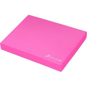 imageProsourceFit Exercise Balance Pad  NonSlip Cushioned Foam Mat ampamp Knee Pad for Fitness and Stability Training Yoga Physical TherapyPink  XL  1875 x 15
