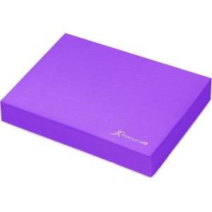 imageProsourceFit Exercise Balance Pad  NonSlip Cushioned Foam Mat ampamp Knee Pad for Fitness and Stability Training Yoga Physical TherapyPurple  L  155 x 1275