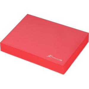 imageProsourceFit Exercise Balance Pad  NonSlip Cushioned Foam Mat ampamp Knee Pad for Fitness and Stability Training Yoga Physical TherapyRed  L  155 x 1275