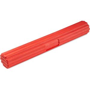 imageProsourceFit Flex and Twist Bars Sets and Singles Resistance Bars for Occupational Therapy Tennis Elbow Treatment and Wrist Strengthening 12in Long Compact Rubber Therapy ToolRed  20 LB