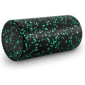 imageProsourceFit High Density Foam Rollers 36  inches LongFirm Full Body Athletic Massage Tool for Back Stretching Yoga Pilates Post Workout Muscle RecuperationBlackGreen